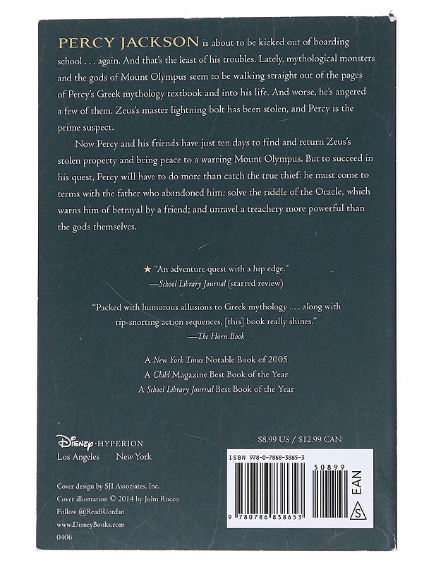 The Lightning Thief - Rick Riordan - Fantasia- ja scifi - 10105572329 - 1