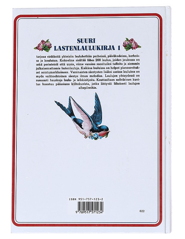 Suuri lastenlaulukirja 1 - Heikkilä, Olli - Lastenkirjat - 10105572335 - 1