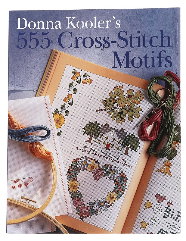 Donna Kooler's 555 Cross-Stitch Motifs - Käsityökirjat - 10105572344 - 0