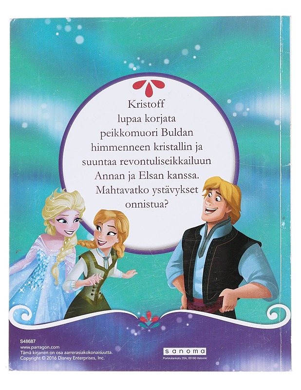 Frozen revontulten lumoa: Buldan kristalli - Disney  - Lastenkirjat - 10105572420 - 1