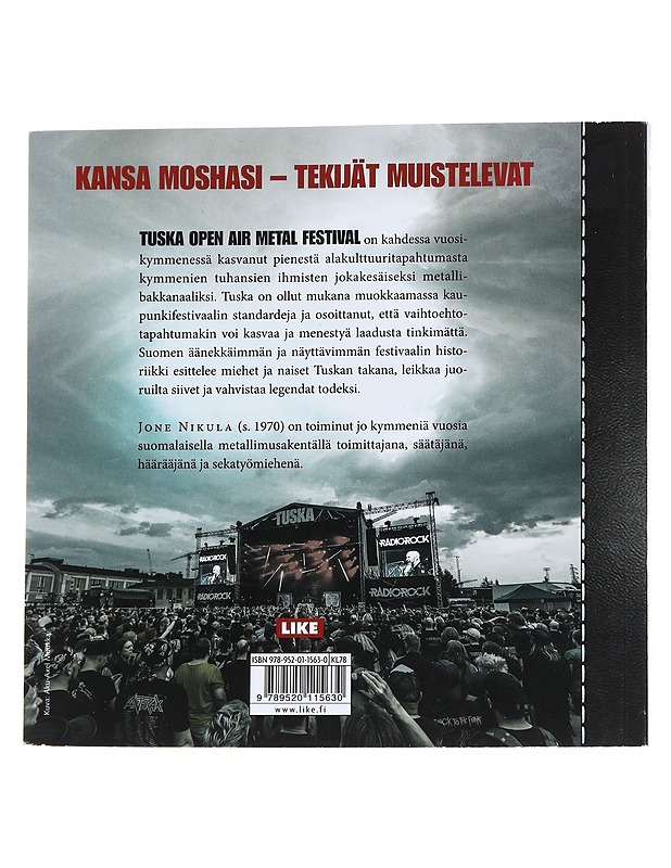 Tuska 20 vuotta - Jone Nikula - Historiakirjat - 10105572436 - 1