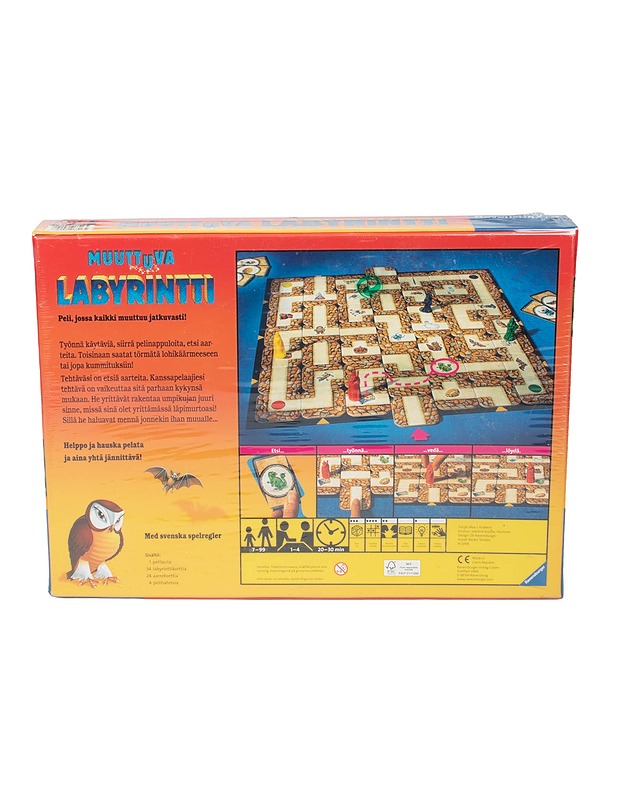 RAVENSBURGER Muuttuva labyrintti lautapeli - Lautapelit - 10105572443 - 1