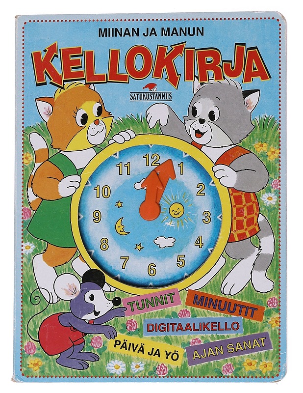 Miinan ja Manun kellokirja - Lastenkirjat - 10105572465 - 0