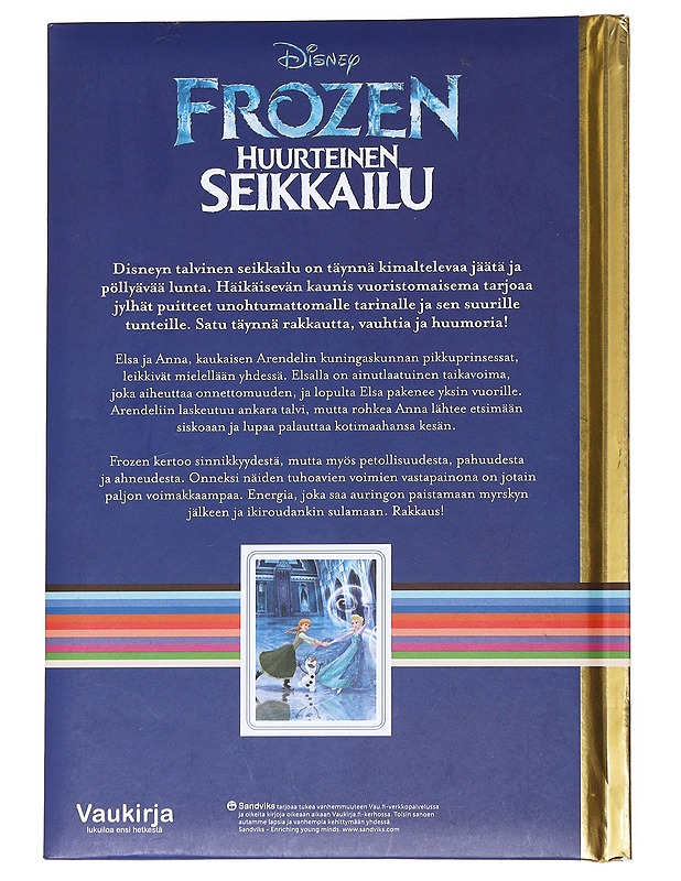 Frozen. Huurteinen seikkailu - Scollon, Bill - Lastenkirjat - 10105572468 - 1