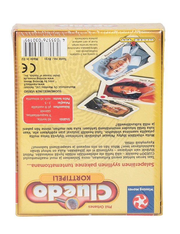 MAREK TOY Cluedo Korttipeli  - Lautapelit - 10105572479 - 1