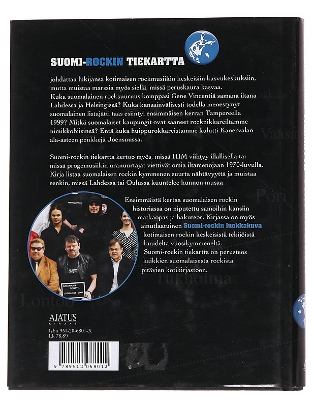 Suomi-rockin tiekartta - Petri Nevalainen - Elämäkerrat ja muistelmat - 10105572491 - 1