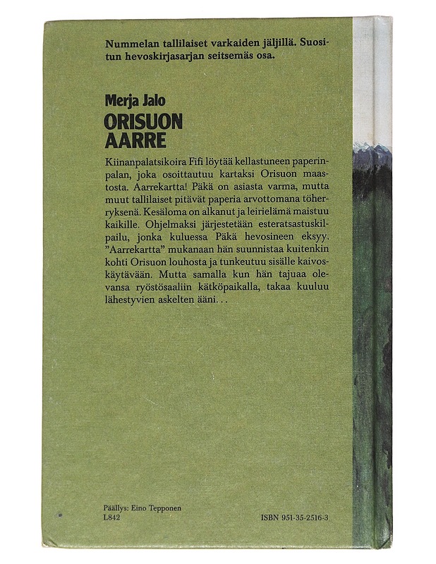 Orisuon aarre - Merja Jalo - Nuorten kirjat - 10105572531 - 1
