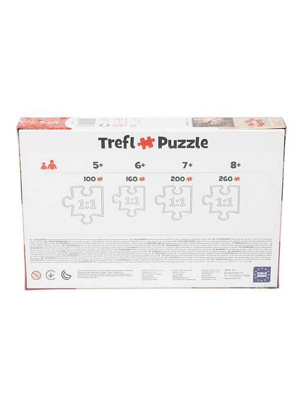 TREFL Dinosaurukset, 100 palaa - Lasten palapelit - 10105572549 - 1