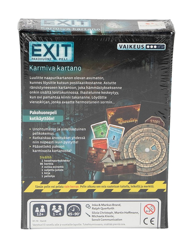 LAUTAPELIT.FI Exit: Karmiva kartano lautapeli - Lautapelit - 10105572556 - 1