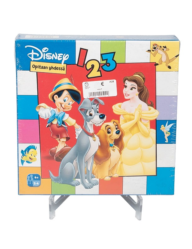 DISNEY Opitaan yhdessä 1-2-3 lautapeli - Lasten pelit - 10105572559 - 0