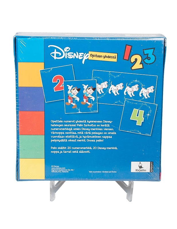 DISNEY Opitaan yhdessä 1-2-3 lautapeli - Lasten pelit - 10105572559 - 1