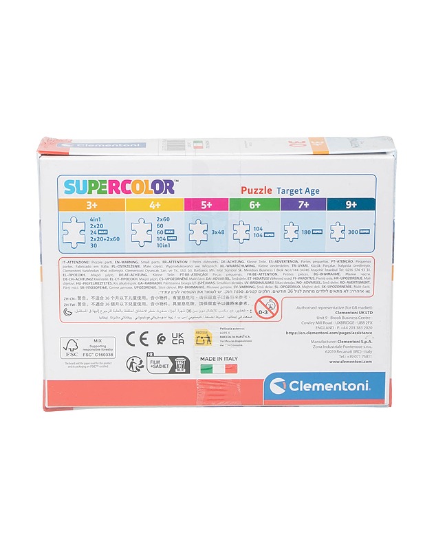 CLEMENTONI Disney Frozen SuperColor, 30 palaa - Lasten palapelit - 10105572563 - 1