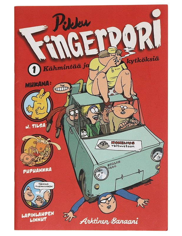 Pikku-Fingerpori / 1 Kähmintää ja kytköksiä - Jarla, Pertti - Sarjakuvat - 10105572595 - 0