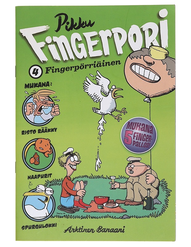 Pikku-Fingerpori / 4 Fingerpörriäinen - Jarla, Pertti - Sarjakuvat - 10105572599 - 0