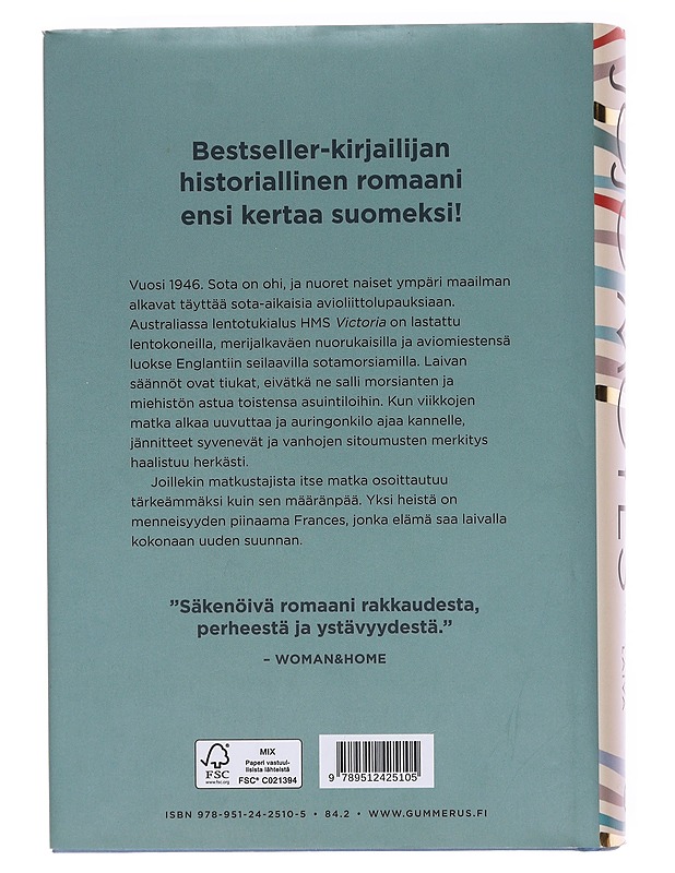 Morsianten laiva - Moyes, Jojo - Romaanit ja novellit - 10105572611 - 1