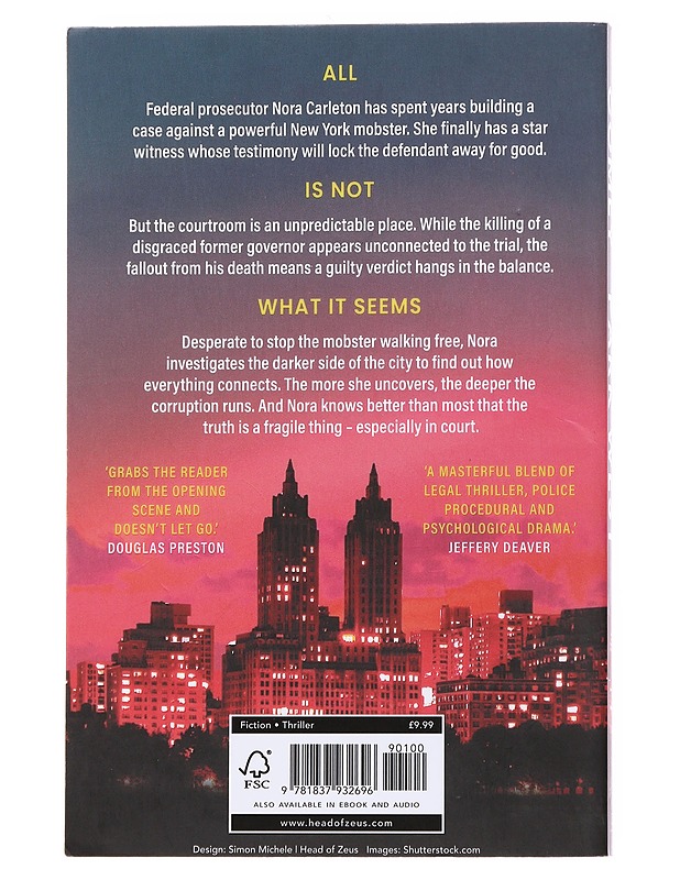 Central Park west - James Comey - Romaanit ja novellit - 10105572618 - 1