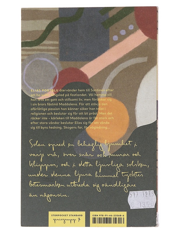 Elias Portolu - Deledda, Grazia - Romaanit ja novellit - 10105572640 - 1