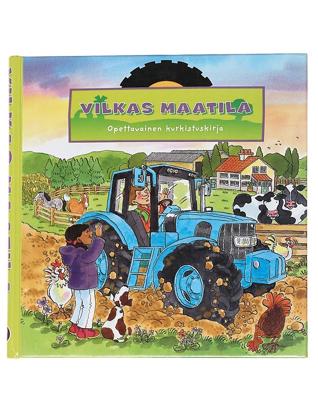 Vilkas maatila : opettavainen kurkistuskirja - Goldsack, Gaby - Lastenkirjat - 10105572672 - 0