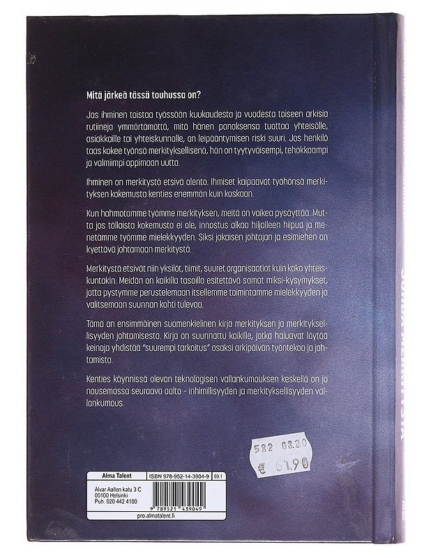 Johda merkitystä - Aaltonen, Tapio - Tietokirjat ja oppaat - 10105572690 - 1