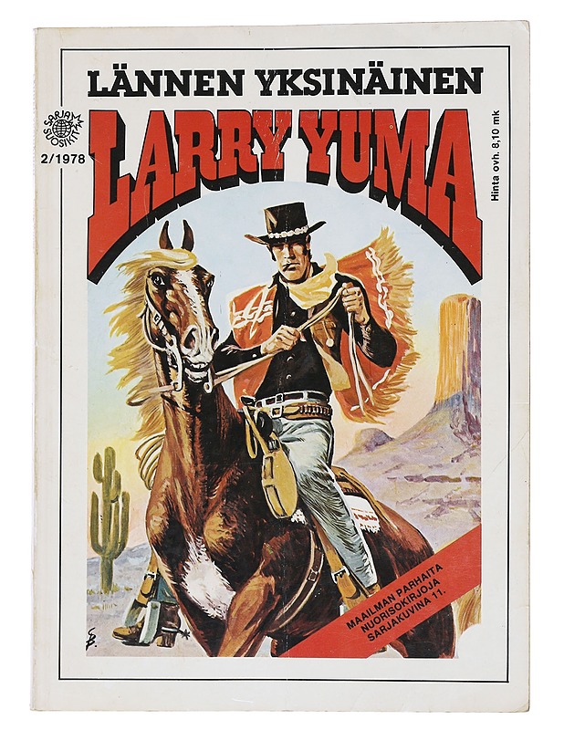Lännen yksinäinen Larry Yuma - Hannele Louhisola - Sarjakuvat - 10105572731 - 0
