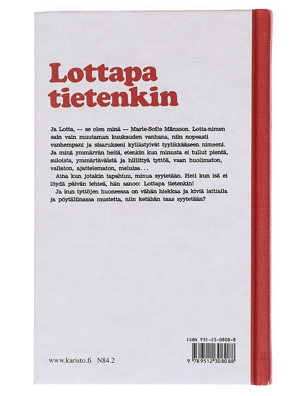 Lottapa tietenkin - Vik, Merri - Nuorten kirjat - 10105572770 - 1