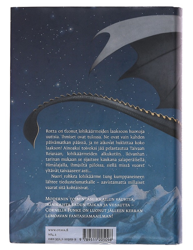 Lohikäärmeellä ratsastaja - Funke, Cornelia - Fantasia- ja scifi - 10105572784 - 1