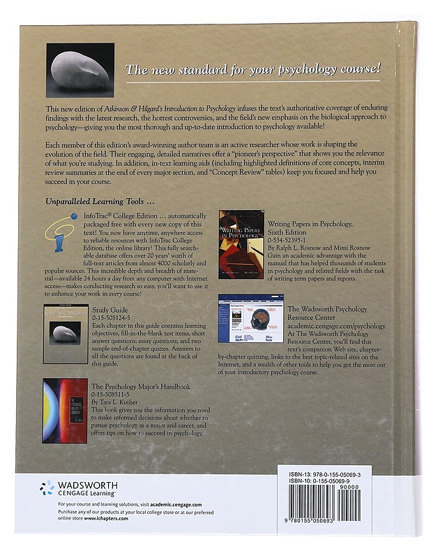 Atkinson & Hilgard's introduction to psychology - Smith, Edward E. - Tietokirjat - 10105572817 - 1