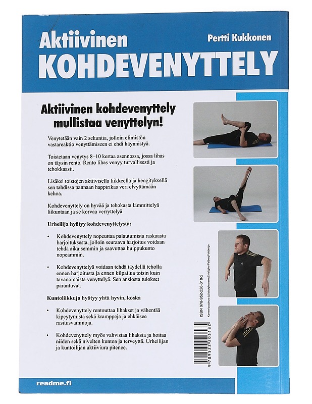 Aktiivinen kohdevenyttely kunto- ja kilpaurheilijalle - Pertti Kukkonen - Tietokirjat ja oppaat - 10105572824 - 1