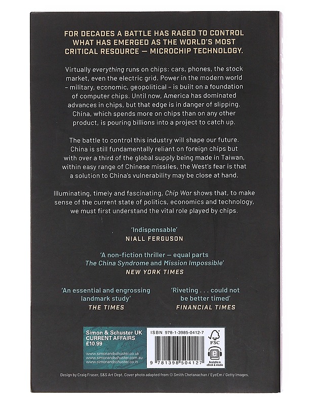 Chip war: The fight for the world's most critical technology - Chris Miller - Tietokirjat ja oppaat - 10105572839 - 1