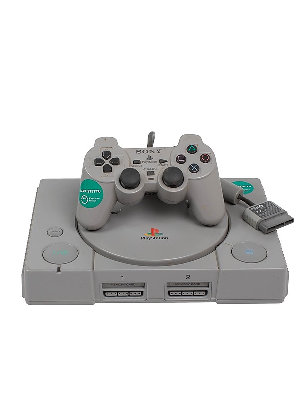 SONY PS 1 SCPH -7002 -konsoli  - Konsolit ja konsolipelit - 10105572846 - 0
