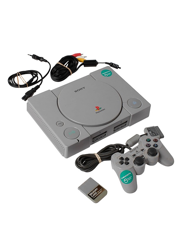 SONY PS 1 SCPH -7002 -konsoli  - Konsolit ja konsolipelit - 10105572846 - 1