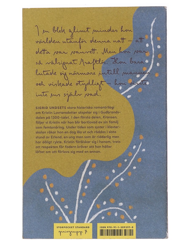 Kransen - Undset, Sigrid - Romaanit ja novellit - 10105572864 - 1