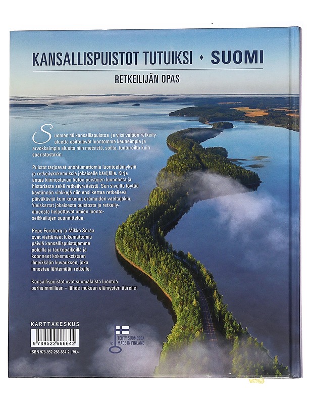 Suomi / retkeilijän opas - Forsberg - Tietokirjat ja oppaat - 10105572867 - 1