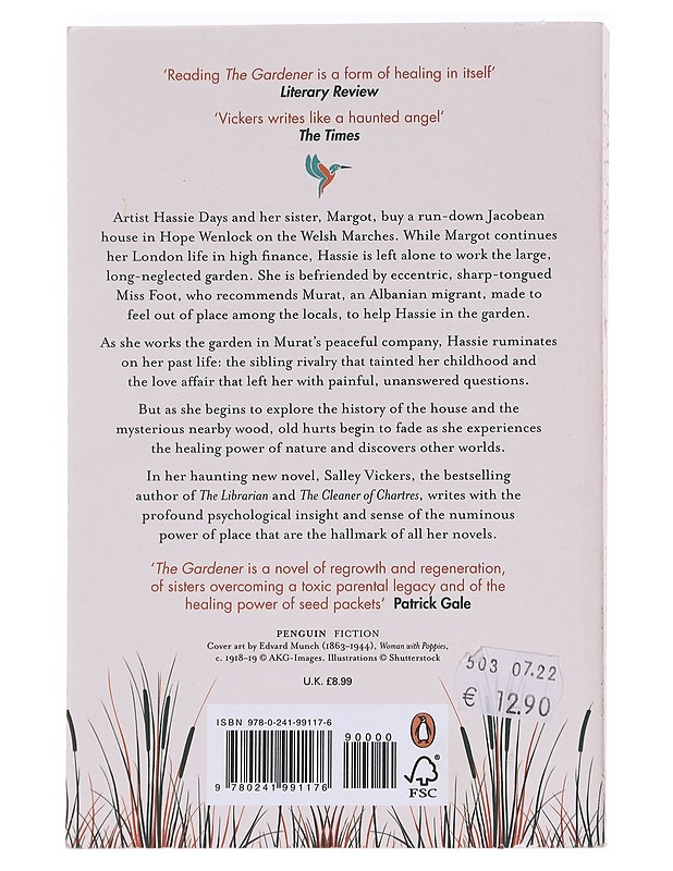 The Gardener - Salley Vickers - Romaanit ja novellit - 10105572879 - 1
