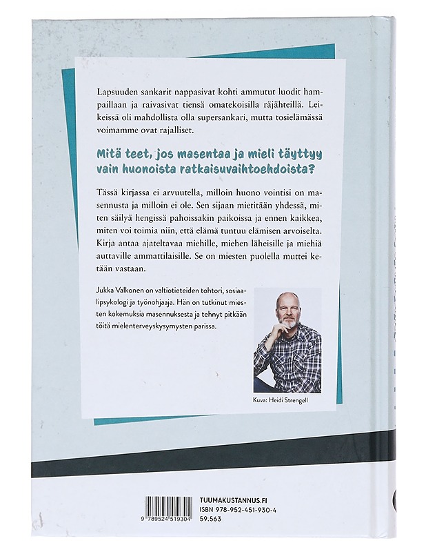 Mies ja masennus. Nro 1, Paremman voinnin paluu! - Valkonen, Jukka - Tietokirjat ja oppaat - 10105572906 - 1