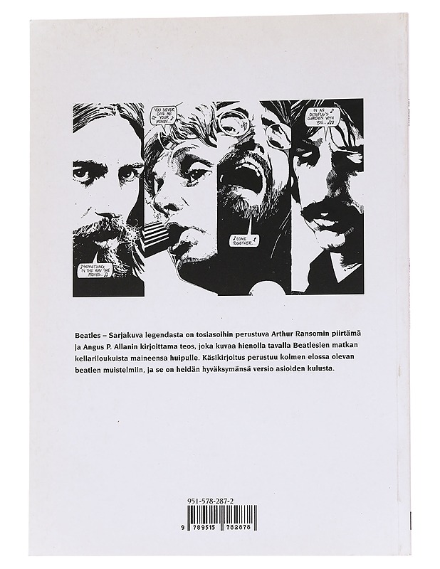 The Beatles / sarjakuva legendasta - Allan, Angus - Sarjakuvat - 10105572925 - 1