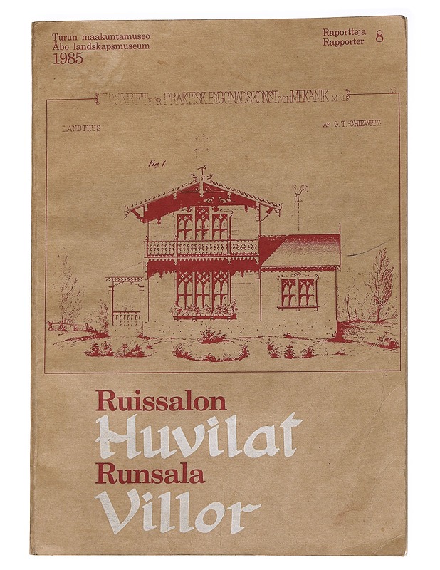 Ruissalon huvilat - Helena Soiri-Snellman - Tietokirjat - 10105572929 - 1