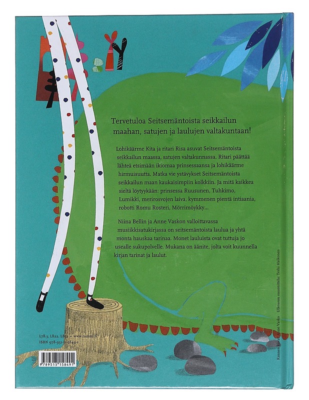 Pikku juttu : musiikkisatukirja lapsille - Bell, Niina - Lastenkirjat - 10105572952 - 1