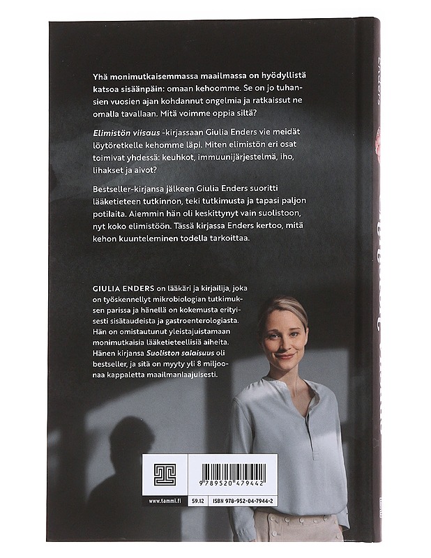 Elimistön viisaus - Enders, Giulia - Tietokirjat ja oppaat - 10105572949 - 1