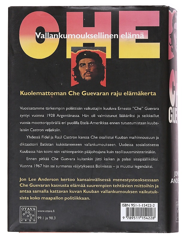 Che - Anderson, Jon Lee - Elämäkerrat ja muistelmat - 10105572967 - 1