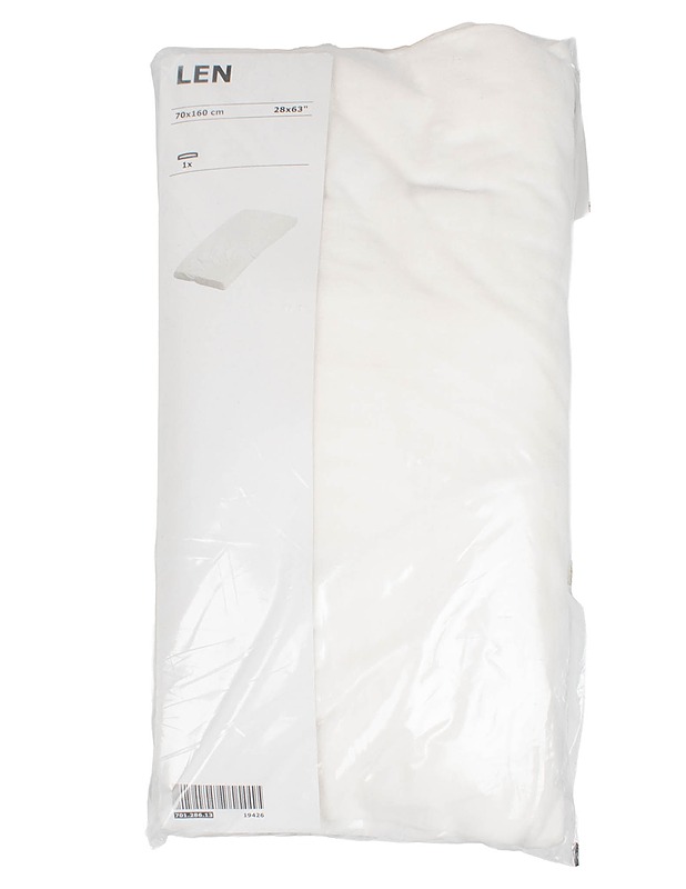 IKEA Len muotoonommeltu lakana, 60x120 cm, 2kpl/pkt - Liinavaatteet - 10105572973 - 0