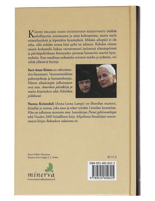 Taivas alkaa maasta / kirjeitä - Siimes, Suvi-Anne - Elämäkerrat ja muistelmat - 10105572972 - 1