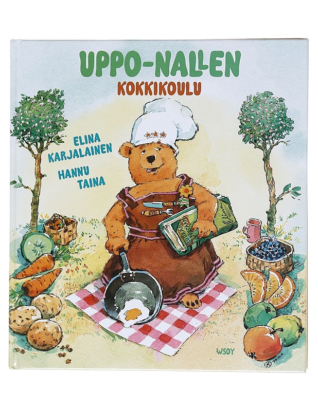 Uppo-nallen kokkikoulu - Karjalainen, Elina - Lastenkirjat - 10105572982 - 0