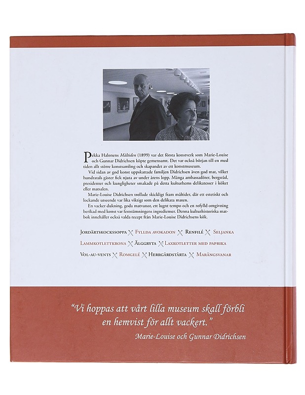 Marie-Louise och Gunnar Didrichsen : konst, estetik, gastronomi - Salokorpi, Sinikka - Ruokakirjat - 10105572987 - 1