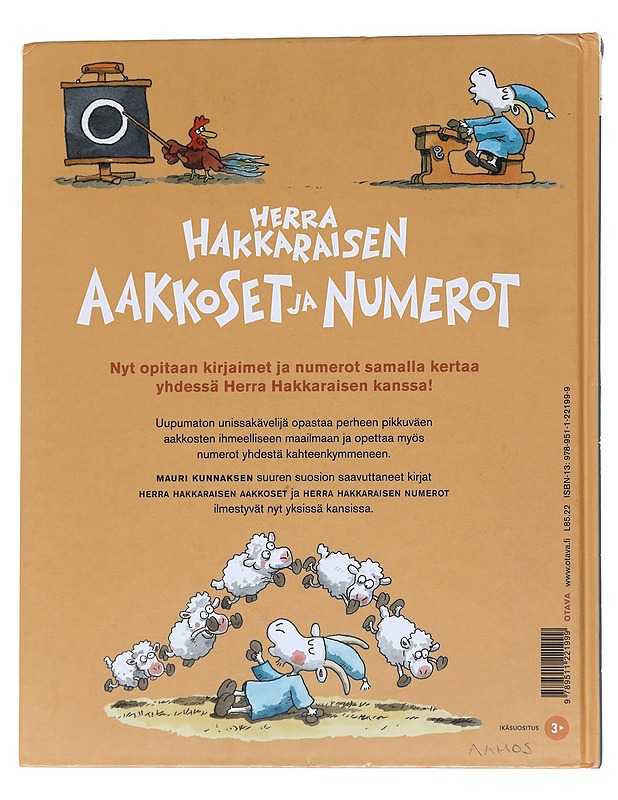 Herra Hakkaraisen aakkoset ja numerot - Mauri Kunnas - Lastenkirjat - 10105573054 - 1