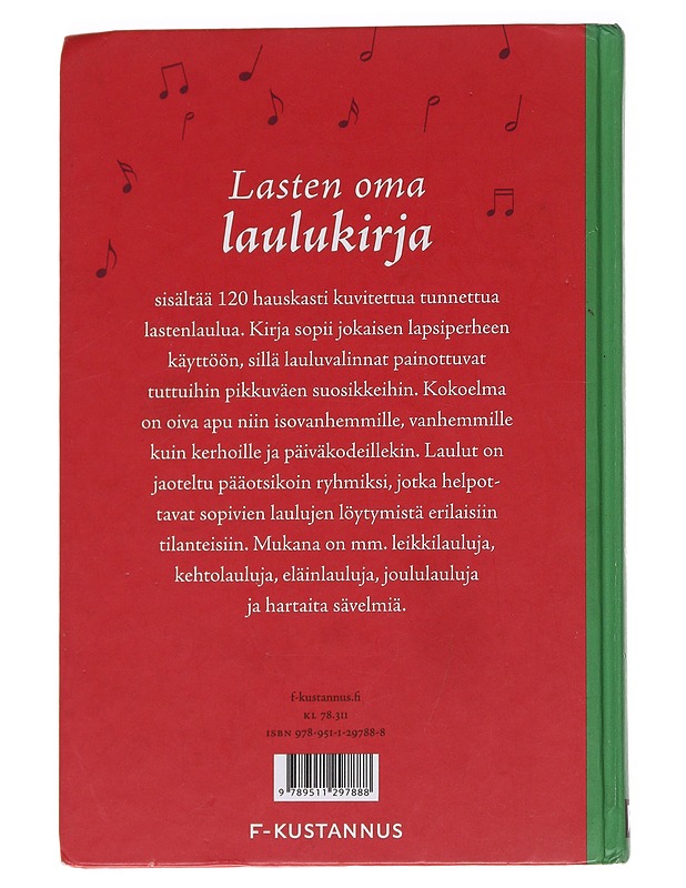 Lasten oma laulukirja - Kari, Virpi - Lastenkirjat - 10105573062 - 1