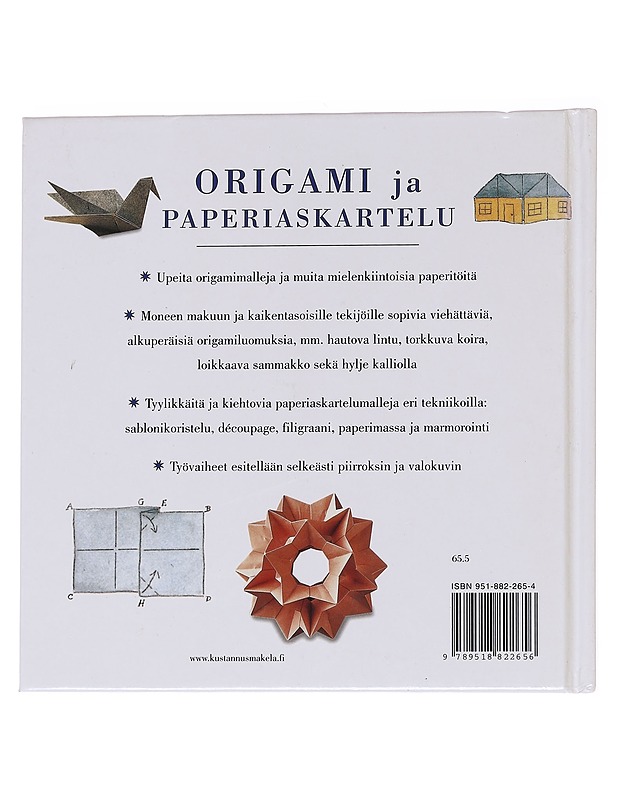 Origami ja paperiaskartelu / paperin kiehtovat muodonmuutokset - Jackson, Paul - Tietokirjat ja oppaat - 10105573117 - 1