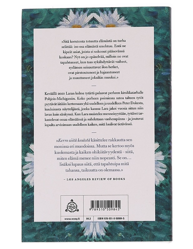 Kerro siitä kesästä - Patchett, Ann - Romaanit ja novellit - 10105573140 - 1