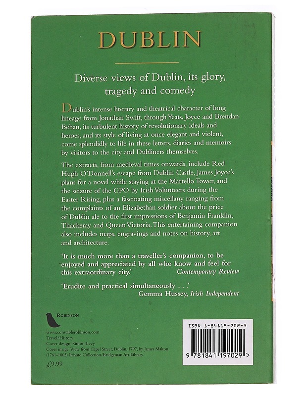 a Traveller's companion to Dublin - Thomas & Valerie Parkenham - Tietokirjat ja oppaat - 10105573152 - 1