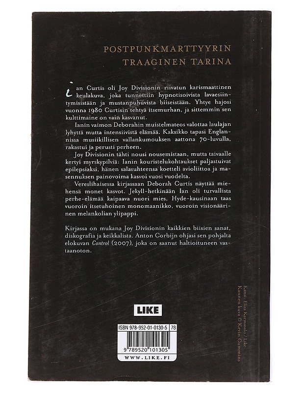 Etäinen kosketus: Ian Curtis ja Joy Division - Curtis, Deborah - Elämäkerrat ja muistelmat - 10105573163 - 1